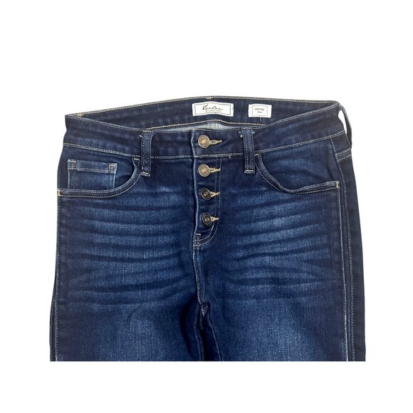 KanCan Signature Mid-Rise Skinny Stretch Jeans Size 27 Buckle BKE Button Fly - Picture 9 of 16